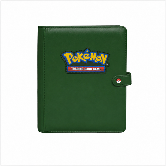 Pokémon 4-Pocket Binder – Grøn (Ultra Pro)