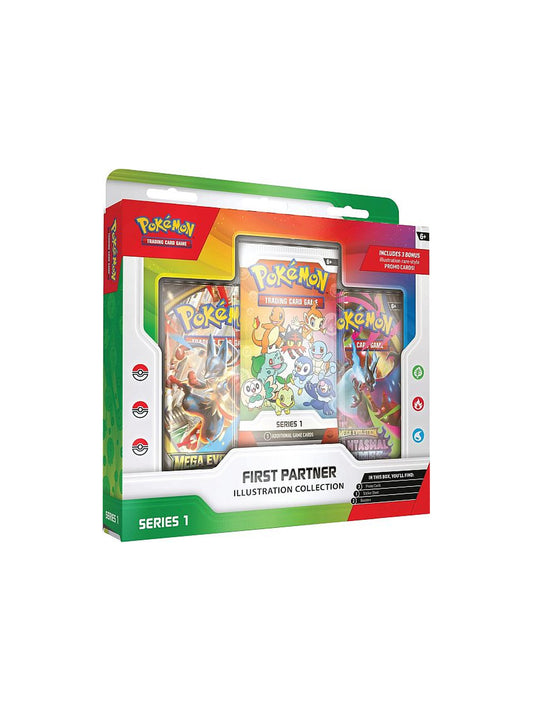 Pokemon - First Partner Illustration Collection: Series 1 (2 Boosters) (30th Anniversary)