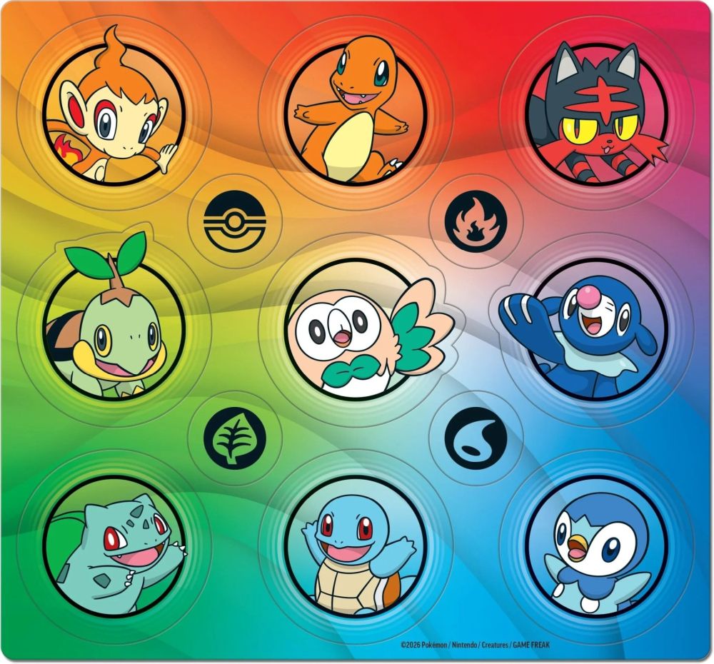 Pokemon - First Partner Illustration Collection: Series 1 (2 Boosters) (30th Anniversary)