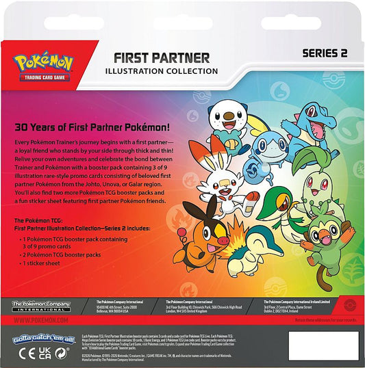 Pokemon - First Partner Illustration Collection: Series 2 (2 Boosters) (30th Anniversary)