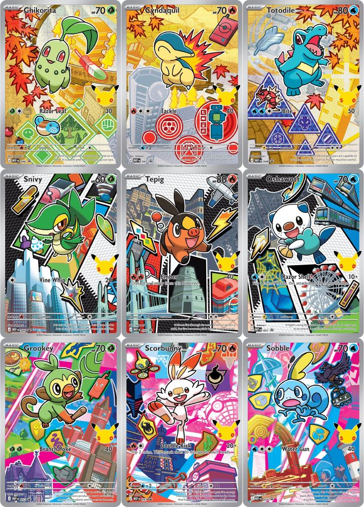 Pokemon - First Partner Illustration Collection: Series 2 (2 Boosters) (30th Anniversary)